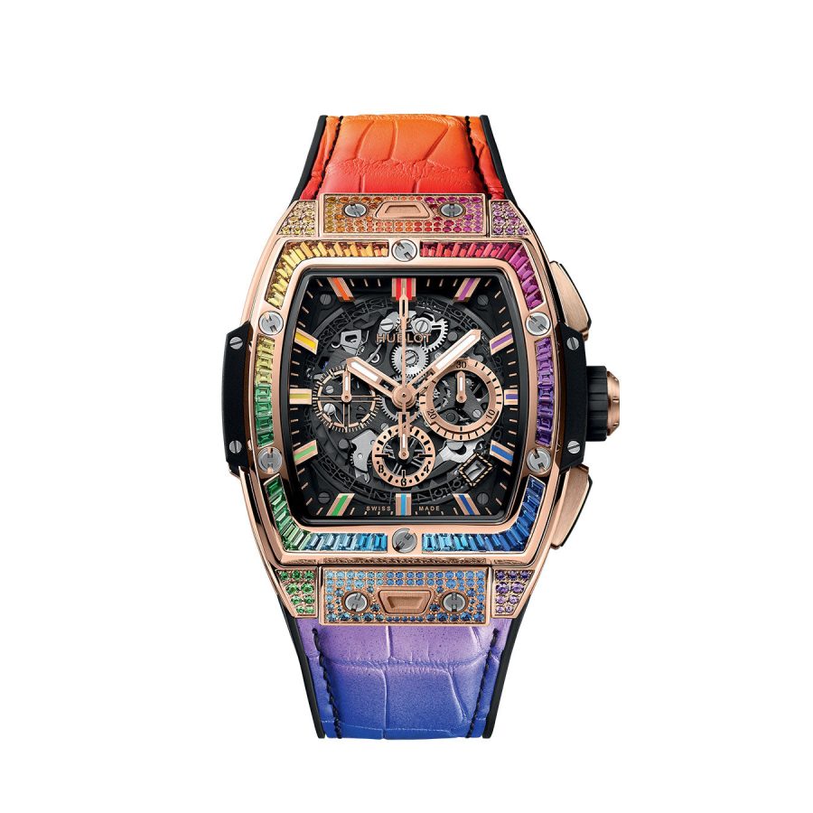 Hublot Spirit of Big Bang KING GOLD RAINBOW Ref# 642.OX.0118.LR.0999