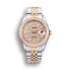 Rolex Datejust Ref.126300 41mm Full-Diamond White Baton Markers