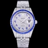 Rolex Datejust Ref.126300 41mm Dial Arabic Bezel Blue