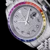 Rolex Datejust Ref.126300 41mm Dial Arabic Bezel Rainbow