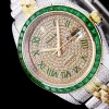 Rolex Datejust Ref.126300 41mm Dial Full-Diamond Yellow Gold