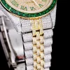 Rolex Datejust Ref.126300 41mm Dial Full-Diamond Yellow Gold