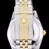 Rolex Datejust Ref.126300 41mm Arabic Dial Full-Diamond Yellow Gold