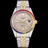 Rolex Datejust Ref.126300 41mm Dial Full-Diamond Rainbow