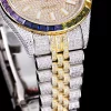 Rolex Datejust Ref.126300 41mm Dial Full-Diamond Rainbow