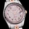 Rolex Datejust Ref.126300 41mm Arabic Dial Full-Diamond Rose Gold