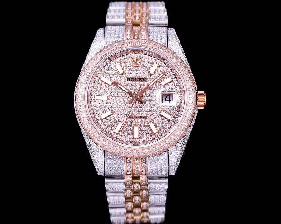 Rolex Datejust Ref.126300 41mm Dial Full-Diamond