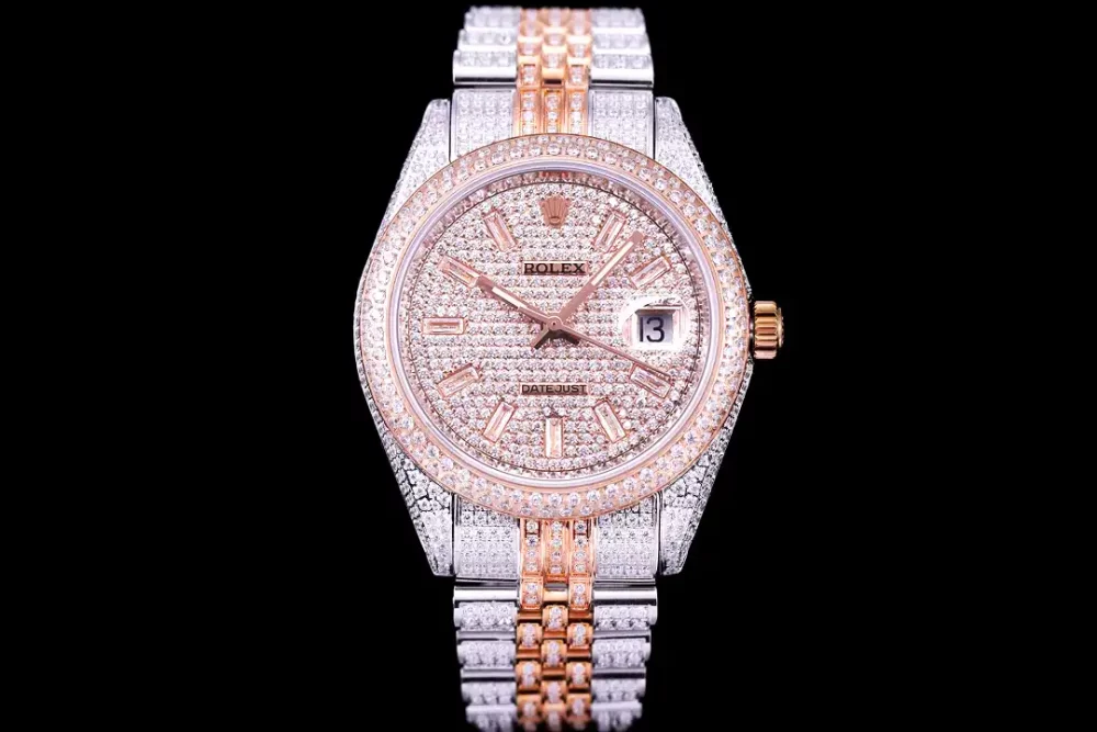 Rolex Datejust Ref.126300 41mm Full-Diamond Dial