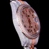 Rolex Datejust Ref.126300 41mm Full-Diamond Arabic Dial