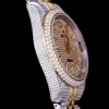 Rolex Datejust Ref.126300 41mm Full-Diamond White Baton Markers