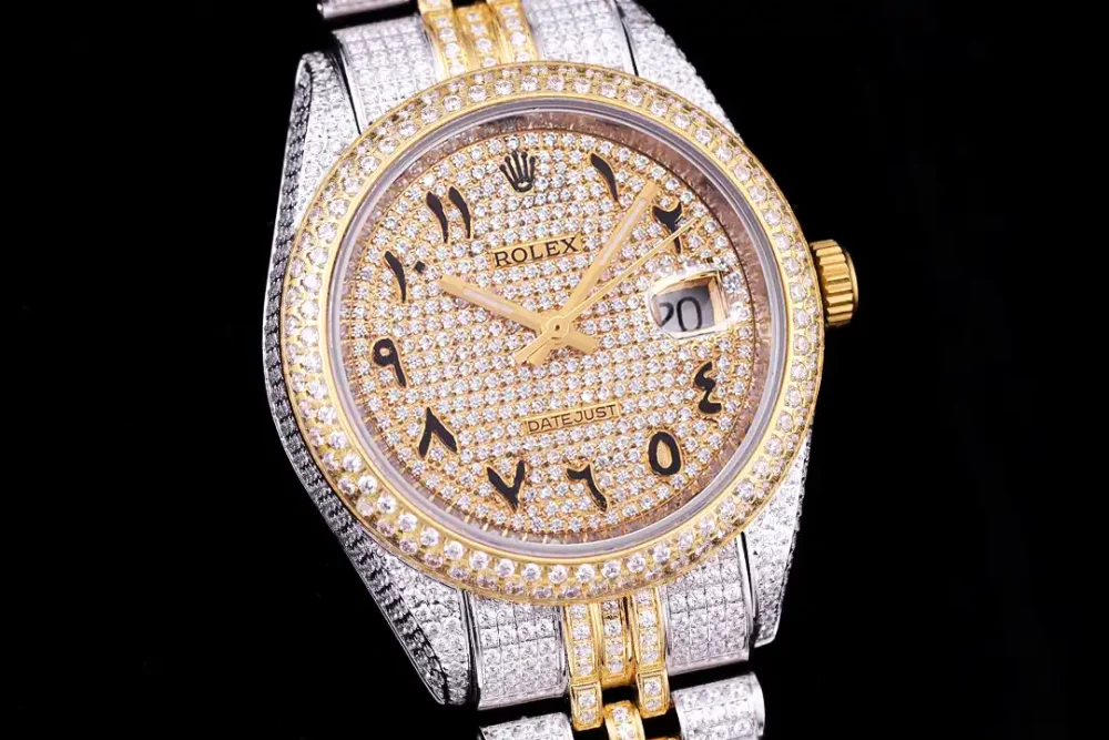 Rolex Datejust Ref.126300 41mm Arabic Diamond Dial