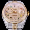 Rolex Datejust Ref.126300 41mm Diamond Dial Arabic Numerals