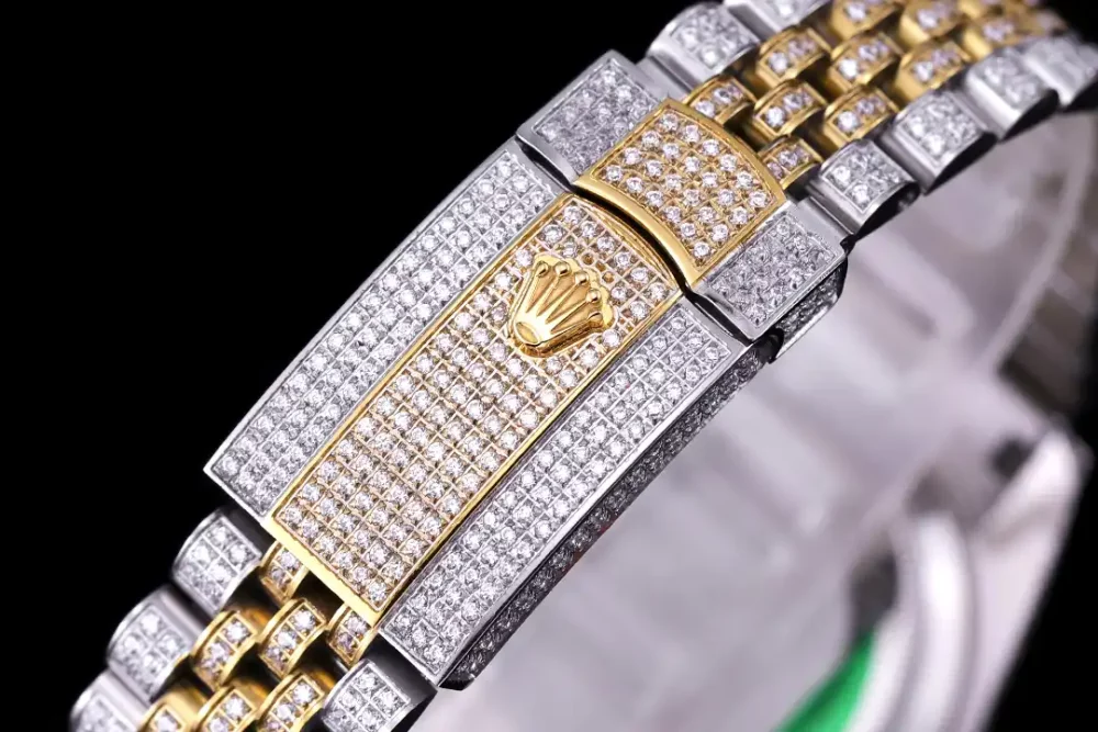 Rolex Datejust Ref.126300 41mm Diamond Dial Roman Numerals