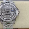 Rolex GMT-Master II Ref.116769TBR 40mm Green Diamonds Bracelet