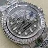 Rolex GMT-Master II Ref.116769TBR 40mm Green Diamonds Bracelet