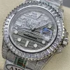 Rolex GMT-Master II Ref.116769TBR 40mm Green Diamonds Bracelet