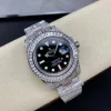 Rolex Submariner Iced Out Ref.116610LN 40mm Clear Diamond Bezel