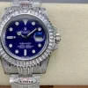 Rolex Submariner Iced Out Ref.116619LB Blue Dial 40mm