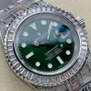 Rolex Submariner Iced Out Ref.116610LV Green Dial