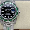 Rolex Submariner Iced Out Ref.126610LV Black Dial