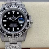 Rolex Submariner Iced Out Ref.116610LN 40mm Black Diamond Bezel