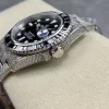 Rolex Submariner Iced Out Ref.116610LN 40mm Black Diamond Bezel