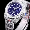 Rolex Submariner Iced Out Ref.116619LB Clear Diamonds Bezel