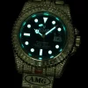 Rolex Submariner Iced Out Ref.116619LB Clear Diamonds Bezel