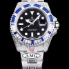 Rolex Submariner Iced Out Ref.126710BLNR Black Dial