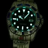 Rolex Submariner Iced Out Ref.126710BLNR Black Dial