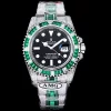 Rolex Submariner Iced Out Ref.126610LV Dial Black