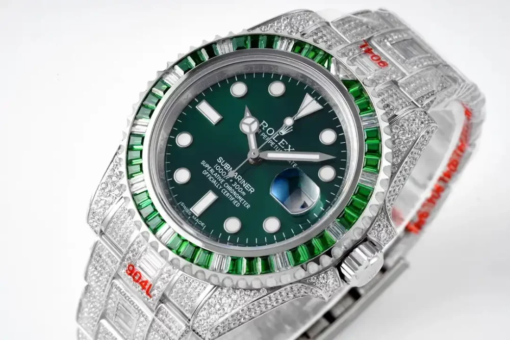 Rolex Submariner Iced Out Ref.116610LV Water Ghost SE