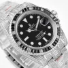 Rolex Submariner Iced Out Ref.116610LV Water Ghost SE Black Dial