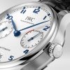 Portugieser 42mm Silver/Blue Dial Men's Automatic Strap Watch