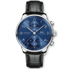 Portugieser 41mm Blue Dial Men's Chronograph Strap Watch