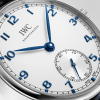 Portugieser 40mm Silver/Blue Dial Men's Automatic Strap Watch