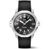 Aquatimer 42mm Black Dial Men's Automatic Rubber Strap Watch