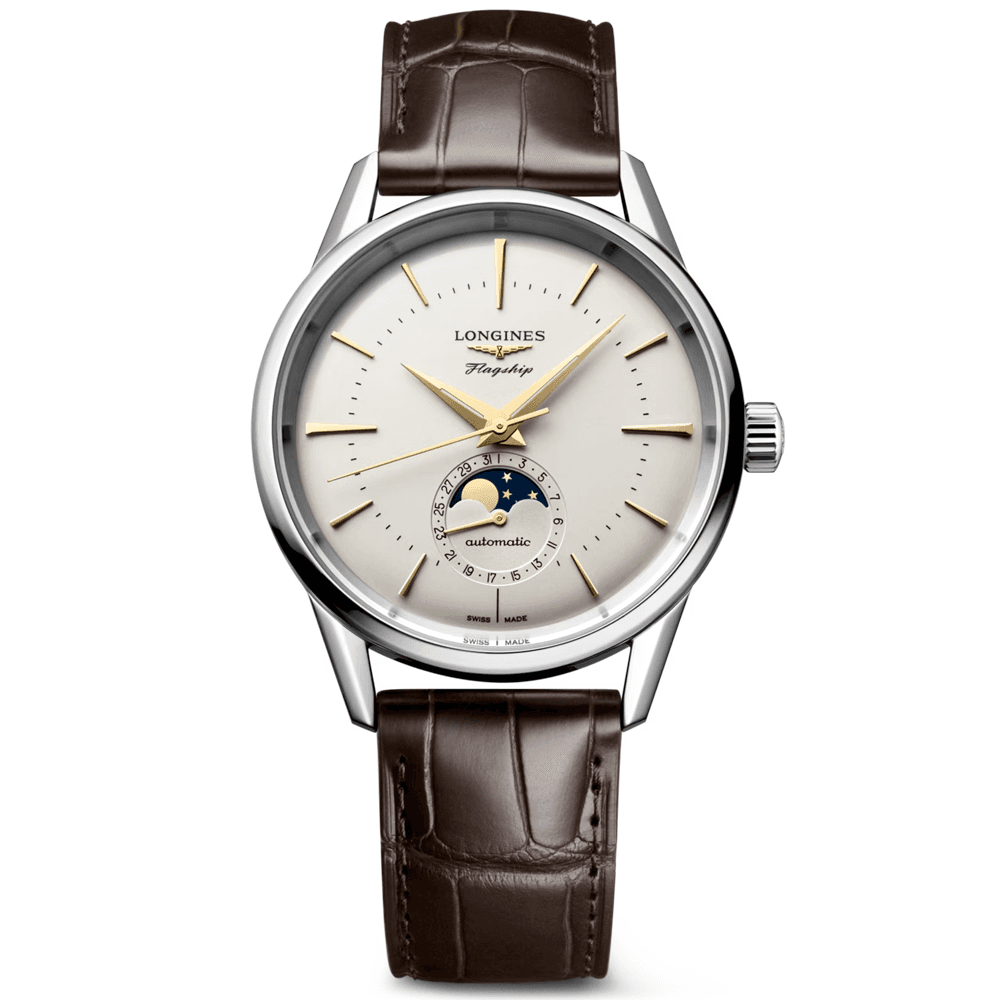 Flagship Heritage Moon-Phase Automatic Strap Watch