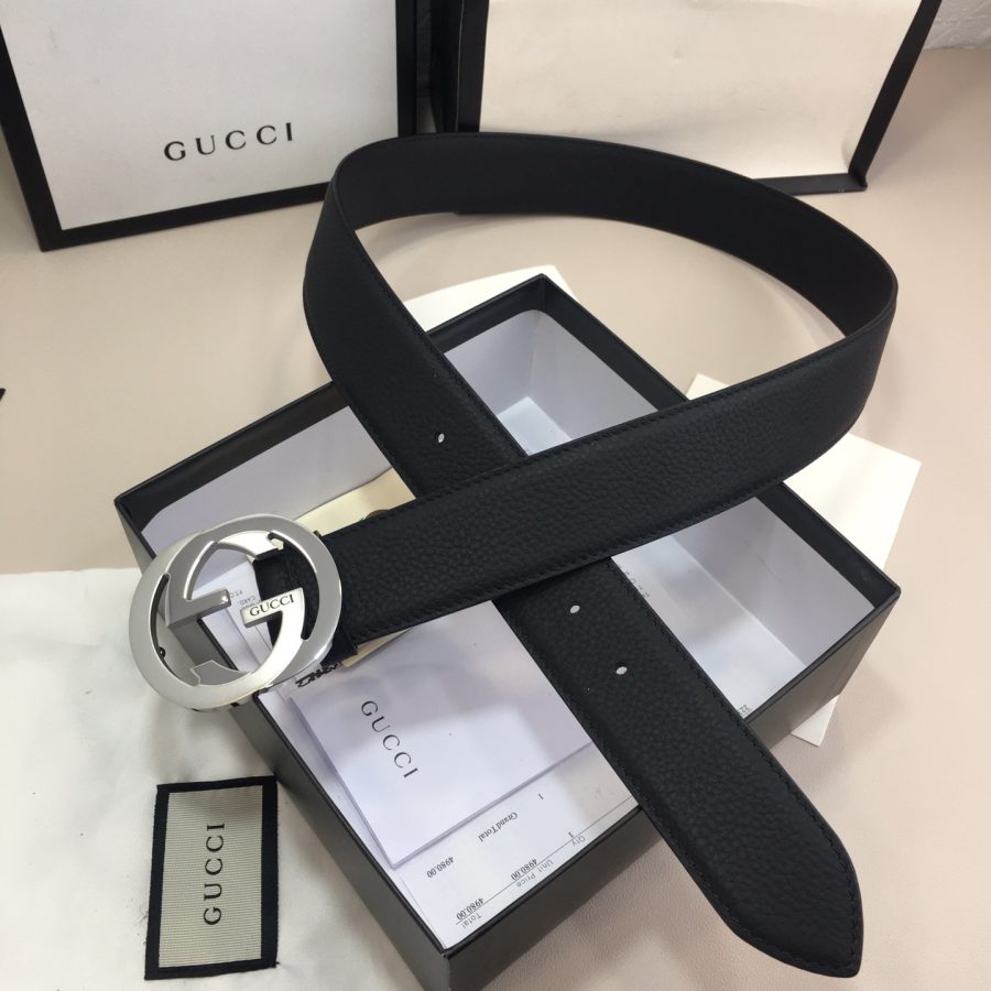 Gucci GG Marmont Reversible Belt Black, Women Belt - Crozus