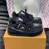 Louis Vuitton Black Crystal 'LV Trainer Maxi'