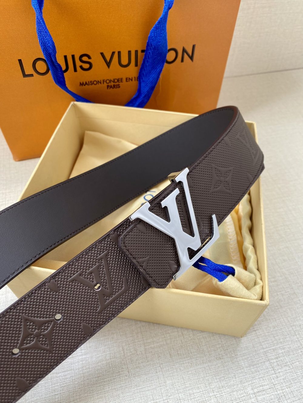 Louis Vuitton Iconic Reversible LV Belt Brown LV Women Belt - Crozus