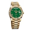 The Rolex Day-Date 40 With Green Lacquered Dial 228238