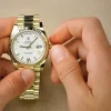 Rolex Day-Date 40 Presidential White dial, Fluted Bezel, President bracelet, Yellow gold Watch