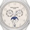 Patek Philippe Complication, 18k White Gold set with 155 diamonds (~1.34 ct), 38mm, Annual Calendar Ref# 4947G-010