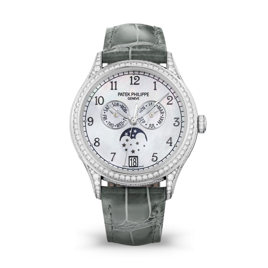 Patek Philippe Complication, 18k White Gold set with 388 diamonds (~2,92 ct), 38mm, Annual Calendar Ref# 4948G-010