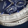 Patek Philippe Grand Complication, Platinum set with baguette diamonds and sapphires, 42mm, Ref# 5374/300P-001