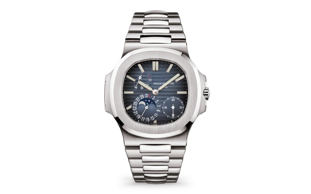 Patek Philippe Nautilus Date, Moon Phases Watch, Stainless Steel, 40mm, Ref# 5712/1A-001