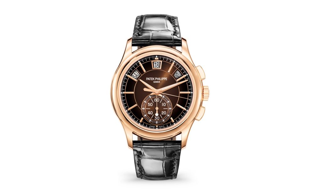 Patek Philippe Complication, 18k Rose Gold, Flyback Chronograph with Annual Calendar 42mm, Ref# 5905R-001