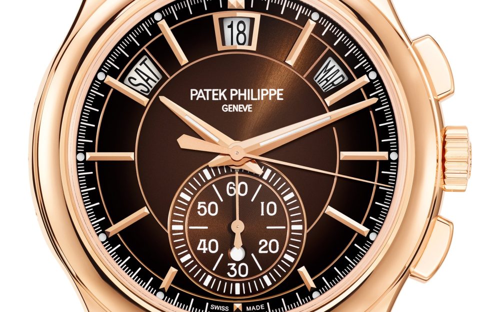 Patek Philippe Complication, 18k Rose Gold, Flyback Chronograph with Annual Calendar 42mm, Ref# 5905R-001