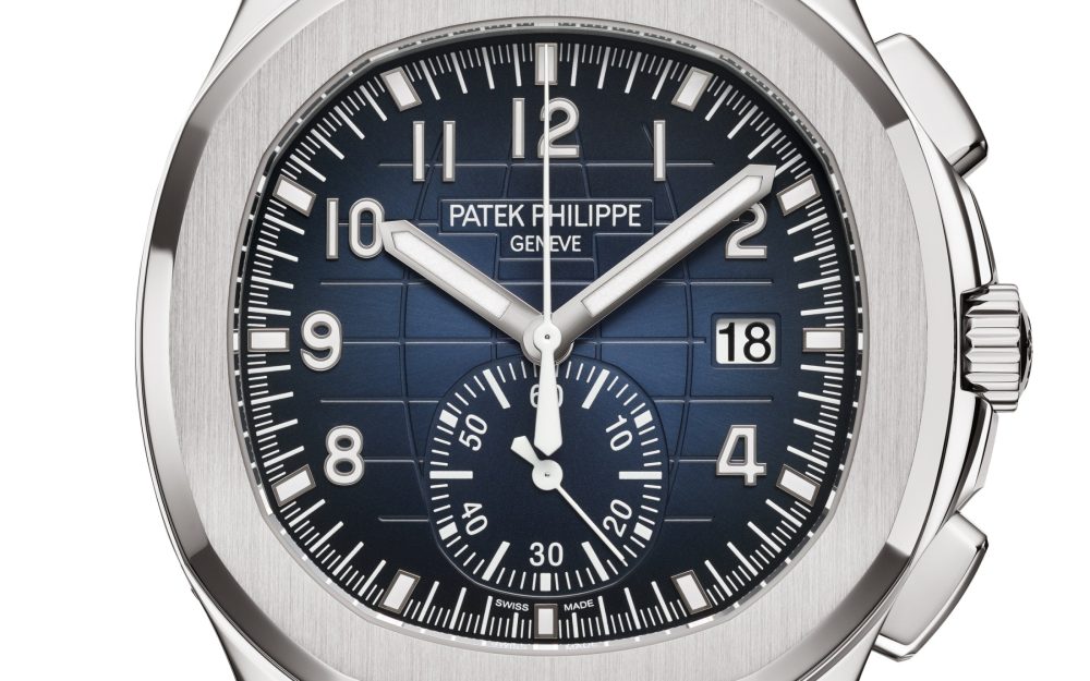 Patek Philippe Aquanaut Chronograph, 18k White Gold, 42,2mm, Ref# 5968G-001